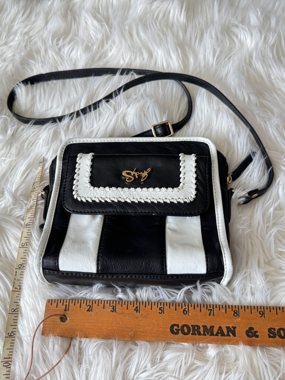 Sharif crossbody leather